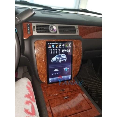 Tesla Style Screen Android GPS Navigation Car Radio For GMC Yukon/ Chevrolet Tahoe/Chevrolet Silverado 2007-2012 Player HeadUnit