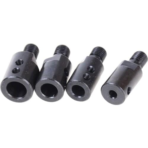 HELTC Black 5mm/8mm/10mm/12mm Shank M10 Arbor Mandrel Connector Adaptor Cutting Tool Accessory For Angle Grinder