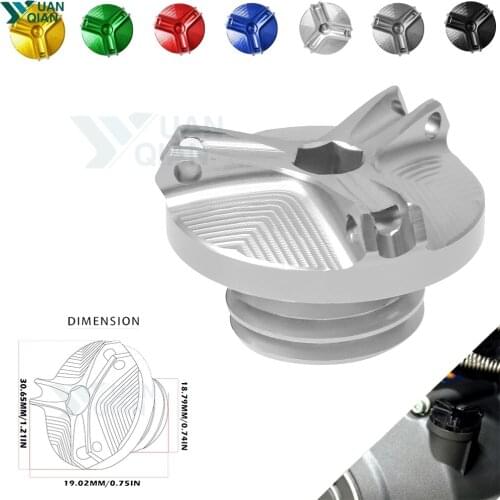 For YAMAHA TMAX530 TMAX500 T-MAX 530 500 SX DX 2017 2018 XP530 Motorcycle M20*2.5 Engine Oil Filter Cup Plug Cover Screw