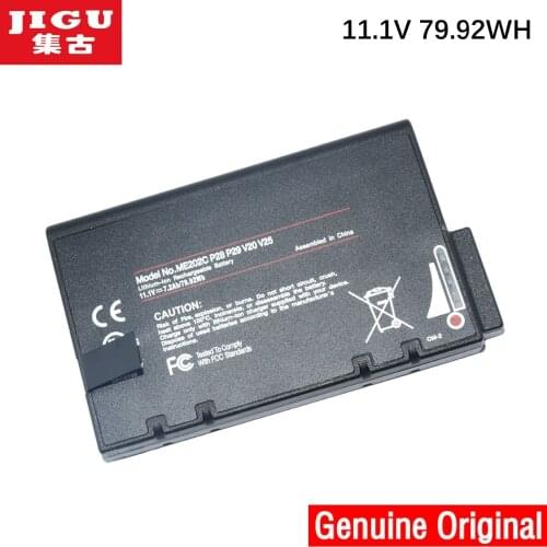 JIGU 11.1V 79.92WH 33-01PI 338911120104 BP-LP2900 Original Laptop Battery For HASEE DR202S LI202S ME202C ME202EK RS2020