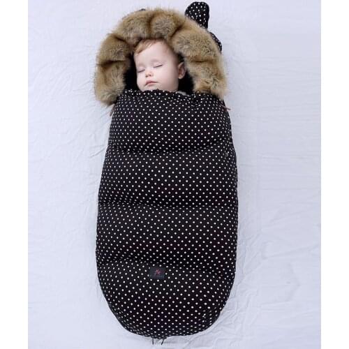 Newborn Baby Sleeping Bag Envelope Winter Kids Sleepsack Footmuff Windproof Warm Infant Sleepsack wheelchair Wrap Cocoon