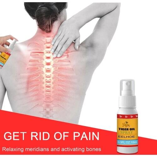 Pain Relief Spray Tiger Oil Joint Spine And Lumbar Makeup Care Tools Pain Relief Softy Good Feeling Pain Relief Effective