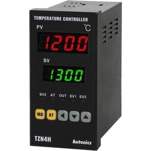 TZN4H-24S PID Temp Control, W48xH96mm, Digital, SSR Output, 2 Alarm Outputs, 100-240 VAC