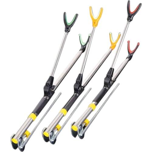 Fishing Rod Bracket Rack Pole Stand Holder Adjustable Flexible Anti-slip Stainless Steel ASD88