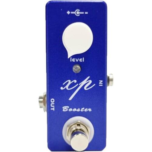 MOSKY XP Booster Guitar Pedal Clean Booster Guitar Effect Pedal True Bypass Full Metal Shell Switching Guitar Accessories