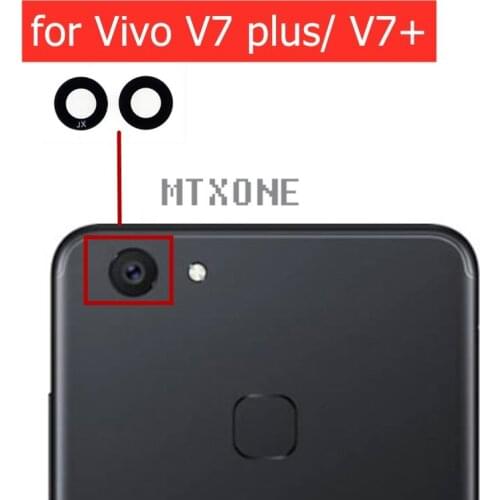 2pcs for Vivo V7 Plus/ V7+ Back Camera Glass Lens Rear Camera Glass with 3M Glue Repair Spare Part