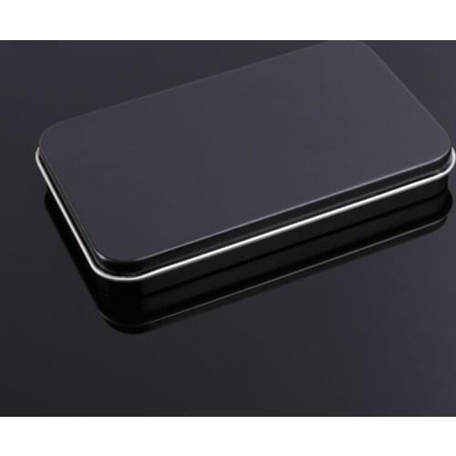 2021 New Organizer Case Small Metal Tinplate Can Storage Box For Makeup Double Eyelid Sticker Money Coin Key