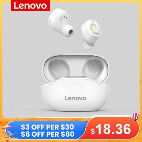 Lenovo X18 Wireless Earbuds Bluetooth 5.0 Headphones Sports Light Touch Control Headset Earplugs With Mic with Charging Box