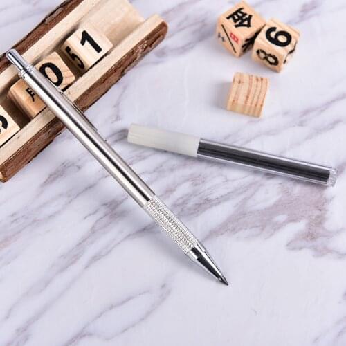 1Set 3.0mm HB Lead Holders Automatic Mechanical Pencil 4 Leads Refills New Drawing writing tools