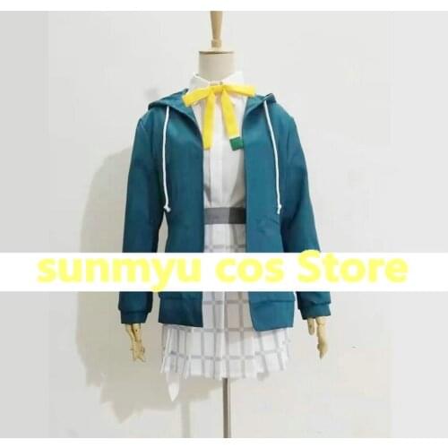 Love Live! Nijigasaki School Idol Club Project Kanata Konoe Rina Tennoji Uniform Cosplay Costume,Custom Size Customize