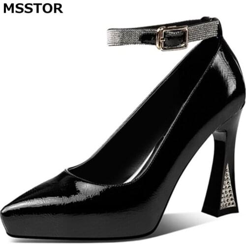 MSSTOR Women's Shoes With A Strap