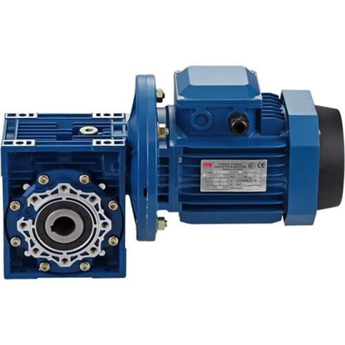 New Nmrv Reducer Dc Gear Motor Worm Gear Transmission High Torque Gear Motor/output NMRV63 120