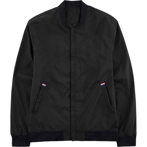 Wholesale windbreaker jackets mens hip hop high quality soft Men clothes streetwear jackets and coat Stand Collar casual jacket