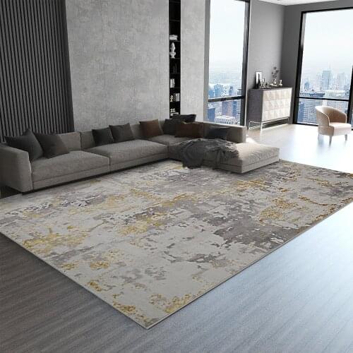 Modern Art Polypropylene Carpets For Living Room European Home Decor Bedroom Carpet Table Area Mat Luxury Coffee Rug Sofa