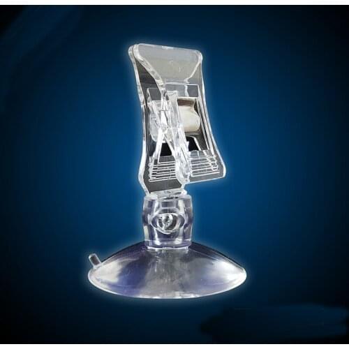 POP Advertising Chuck Clip Transparent Magnet Clamp