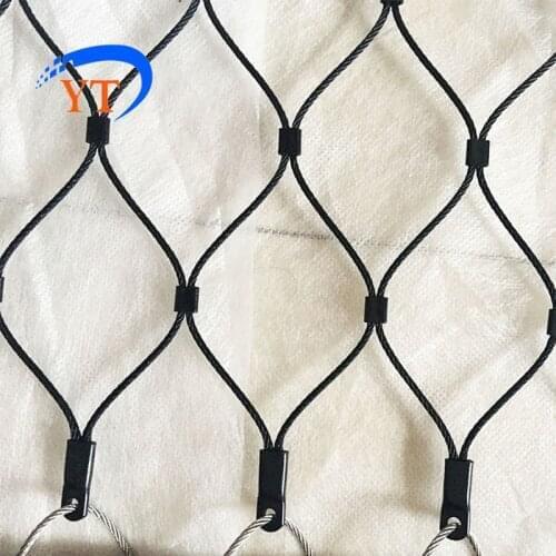 Stainless steel wire cable net ss304 wire rope mesh