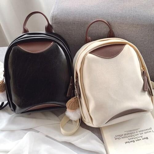 DORANMI Preppy Style Backpack Womens Schoolbags 2021 Vintage Book Bags Female Book Shoulder Back Bag Mochila Rucksacks SB577