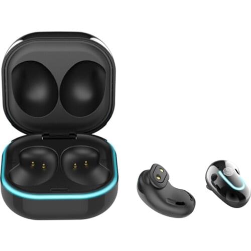 S6 SE TWS Wireless Bluetooth V5.1 Headset LED 9D Stereo With Mic Handsfree Music Earbuds Earphone Breathing Light Schedule Board