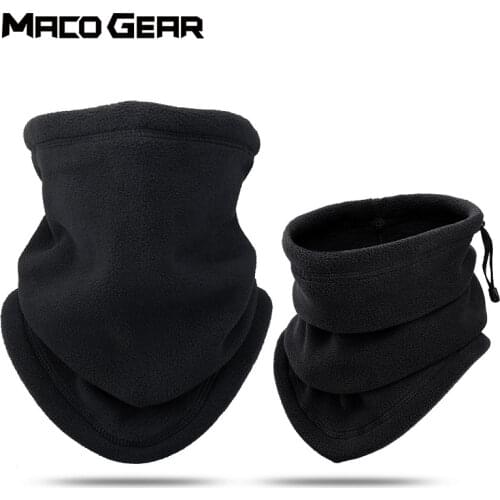 Winter Sports Thermal Bandana Half Mask Face Cover Hiking Cycling Training Snowboard Ski Neck Warmer Gaiter Tube Scarf Women Men