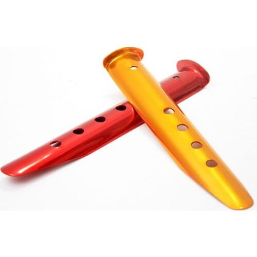 1 Pcs Outdoor Ultra-light Portable Aluminum Beach Nails, Camping Tents, Seaside Windproof Fixed Camp Nails, Tent Fixing Nails