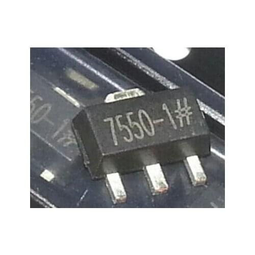100pcs/ lot HT7550-1 7550-1 SOT-89