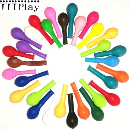 30pcs/lot 5 Inch Thick White Latex Balloons Inflatable Wedding Decoration Party Air Balls Birthday Party Supplies Arch Balloons