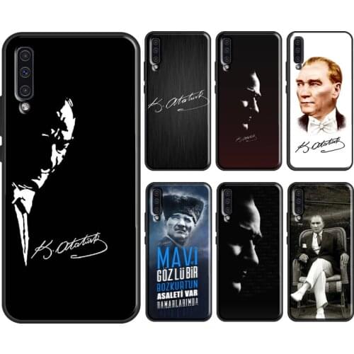 Mustafa Kemal Ataturk For Samsung Galaxy A50 A70 A40 A10 A51 A71 A31 A41 M51 M31 A12 A52 A20e A21S Phone Cover