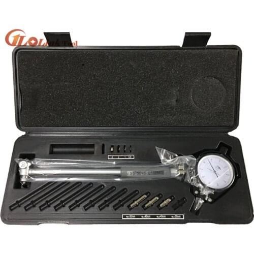 18-35mm 35-50mm 50-160mm/0.01mm Dial Bore Gauge Center Ring Dial Indicator Micrometer Gauges Measuring Tools