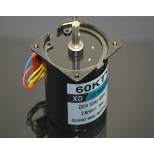 DC220v 14w 60ktyz micro-motor, metal gear, high torque, power tools / electrical / accessories