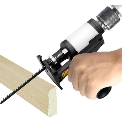 Electric Drill Modified to Electric Saw Reciprocating Saw Attachment Adapter Household Multifunctional Cutter Woodworking Tools