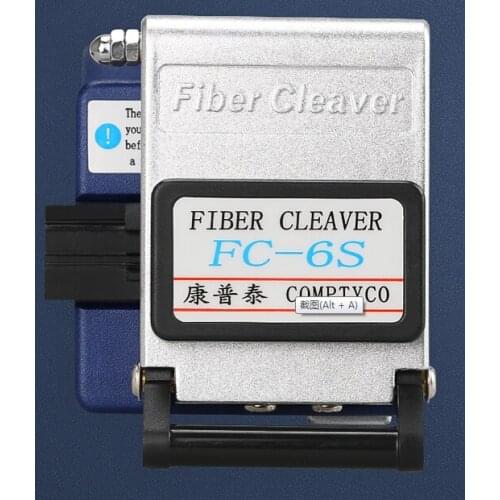 FC 6S fiber cleaver Cold Contact With 12 BladeS ,FC-6S Metal Material FTTH fiber cable cutter knife cleaver tool, fiber cleaverF