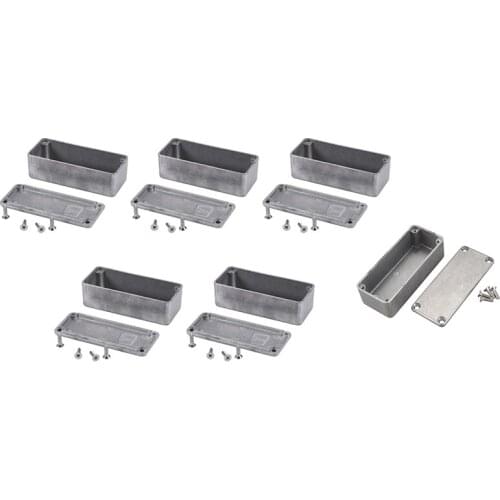 Guitar Effects Pedal Aluminum Stomp Box Enclosure for DIY Guitar Pedal Kit 1590A