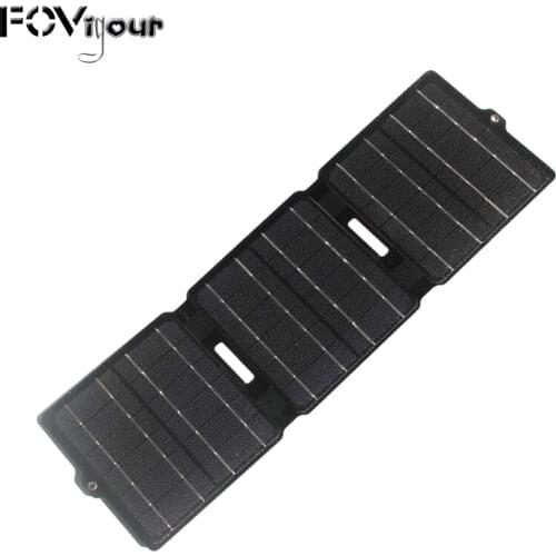 Xionel 12W Solar Charger Portable Solar Panel Charger ETFE Laminated Folding Waterproof Solar Powered Charger for Outdoor