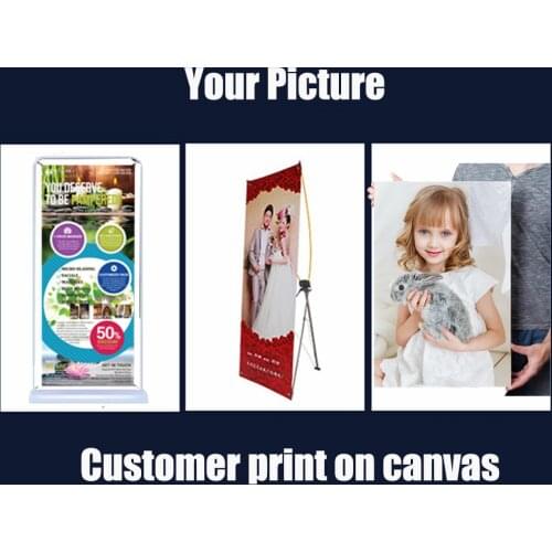 Drop Shipping Poster Custom Print On Canvas Wedding Photo Personality Portrait Photo Movie Advertising Fair Publicity