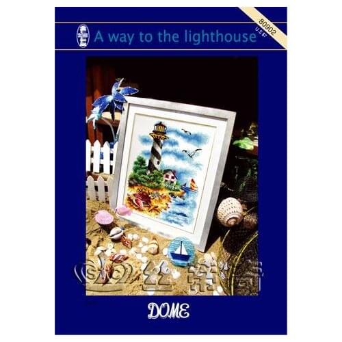 Needlework Cross stitch Handmade 14CT Counted Canvas DIY,Cross-stitch kits,Embroidery embroidery 80902 Lighthouse 33-41