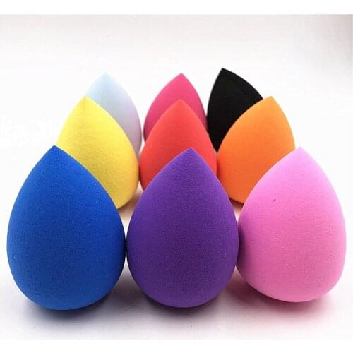 1pcs Cosmetic Puff Powder Smooth Womens Makeup Foundation Sponge Beauty to Make Up Tools Accessories Water-drop Shape