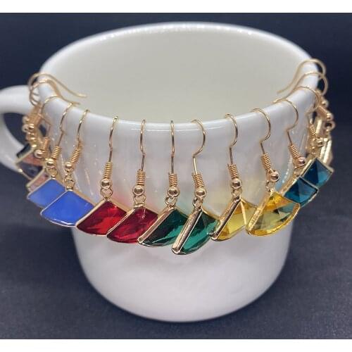 Crochet Earrings, Fan-shaped Popular Ladies Jewellery Set, New Fashion Glamour Style Banquet Wedding Birthday Accessories