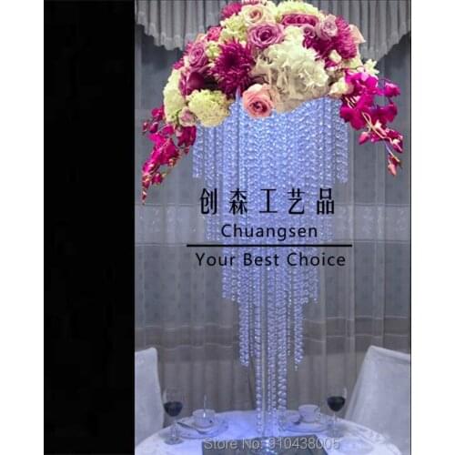 Tall Flower Stand Wedding Deco Floral Holder Table Centerpiece Party Decoration Center Piece,Weddding Supply Party Favor