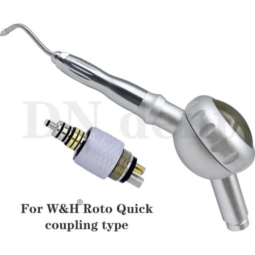 High quality Dental Air Flow fit WH Roto quick coupling type connector Teeth Polishing Polisher Handpiece Hygiene Prophy Jet