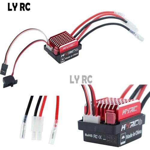 6-12V 180/320A ESC waterproof Brushed Motor Speed Controller For AXIAL SCX10 TRAXXAS TRX4 TRX-6 RC Ship and Boat RC Car