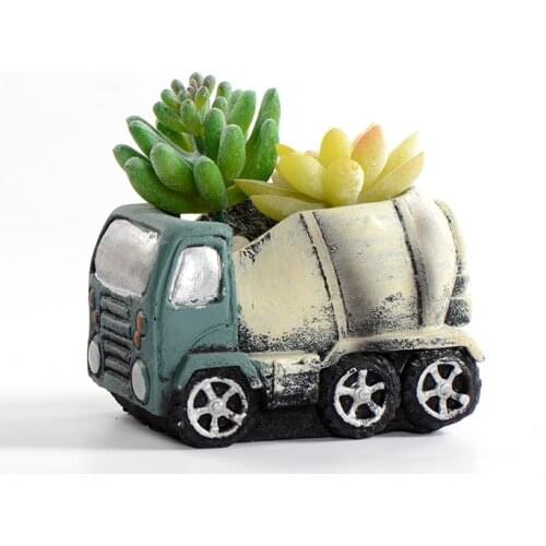Concrete Molds Car Shaped Flowerpot Silicone Mould Homemade Home Decoration Tool