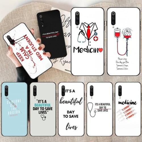 I'M A MEDICAL doctor Phone Case Cover for Xiaomi Mi10 10Pro 10 lite Mi9 9SE 8SE Pocophone F1 Mi8 Lite