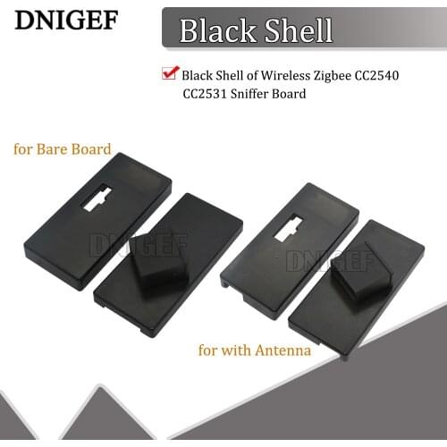 Black Shell of Wireless Zigbee CC2540 CC2531 Sniffer Board Packet Protocol Analyzer USB Interface Dongle Capture Packet Module