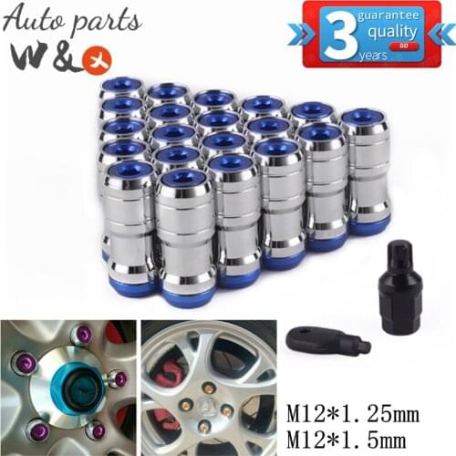 Racing Wheel Hub Fastening Nut Tyre Fastening Nut M12*1.25 M12*1.5 Material Of Steel WHN-UN002