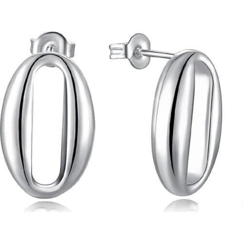 Small O Stud Earrings Gold Plata Earring for Women Men Ear Rings Clip Colored Creoles Huggie Circle Earrings