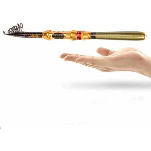 Sea Pole Super Hard Carbon Material Fishing Rod Quality 1.8-3.0m Telescopic Fishing Rod Carbon Fiber Quality Spinning Rods