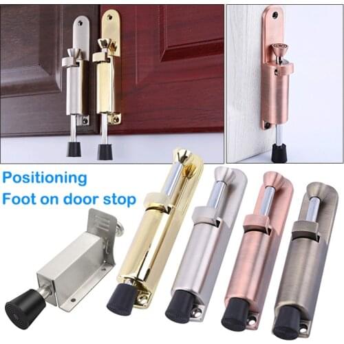Kickdown Door Stops Foot-operated Lever Door Stops Adjustable Kickdown Bronze Door Holder Door Stop Hardware Door Best P