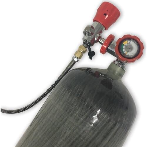 AC109101 piston airsoft pcp tank/airforce paintball tank carbon fiber gas cylinder scuba 300bar gun air compressed ACECARE