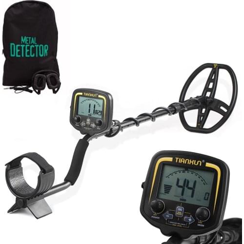 Portable LCD Display TX-850 Depth Metal Detector Underground Gold Hunter Finder High Sensitivity