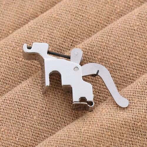 1PC Presser Feet Adapter Sewing Machine Snap On Low Shank Presser Foot Holder For Brother Janome Singer Metal Sewing Accessories